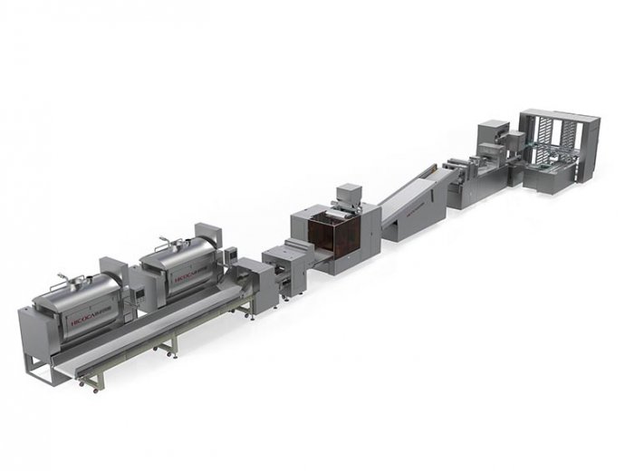 多功能仿生方饅頭生產線