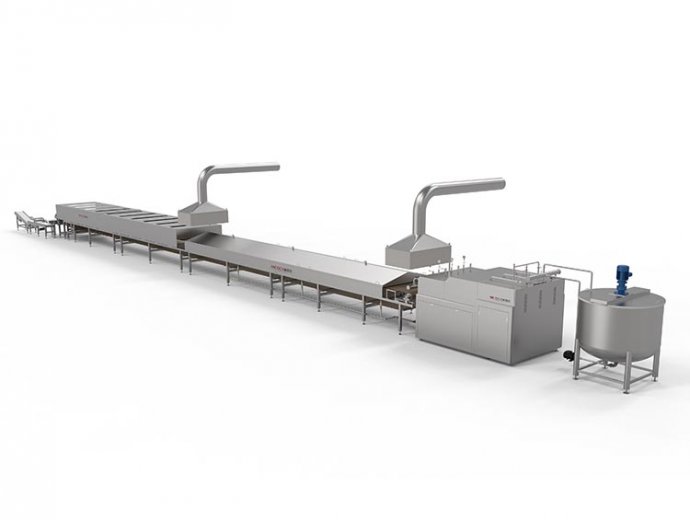 全自動磨漿水粉生產線
